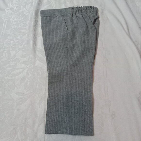 Winnie The Pooh Size 3 2 Piece Gray Pin Stripe Suit Made USA Vintage Disney - Picture 7 of 9